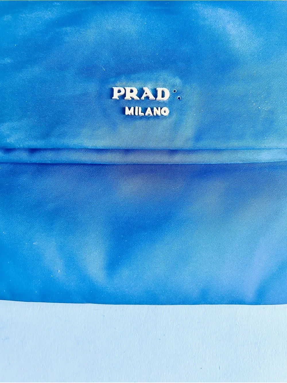 Prada Black Nylon Fold-Over Clutch - Picture 3 of 13